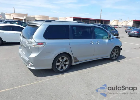 2011 Toyota Sienna Se из США, поврежденный, VIN 5TDXK3DC5BS062055